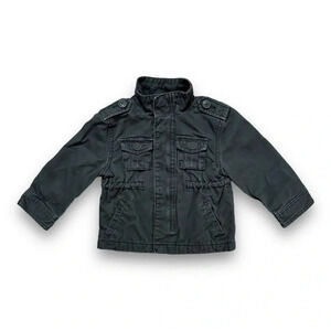 Oshkosh | Boy’s Navy Canvas Jacket (24 mos) 💙